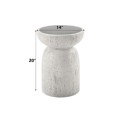 Dylana - Accent Table - Natural Gray Finish