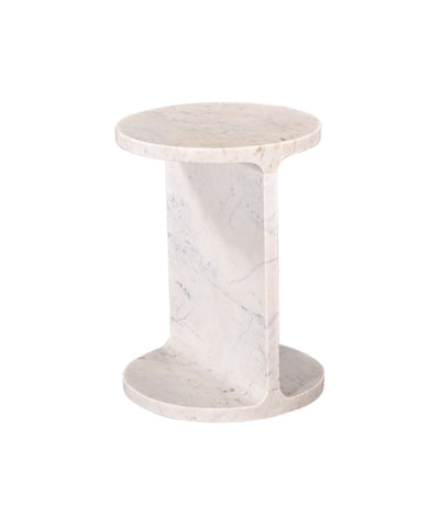 Emmett - Accent Table - White