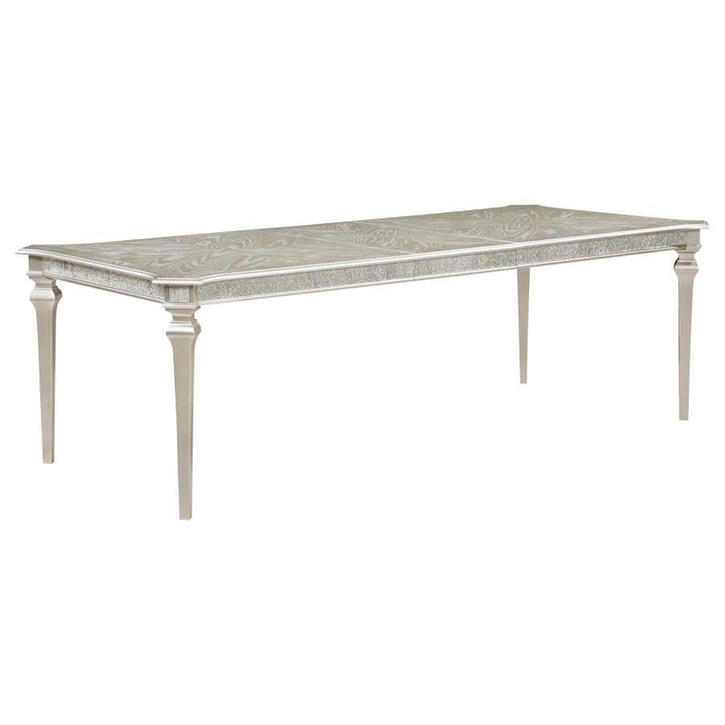 Evangeline - Extension Leaf Dining Table - Silver Oak