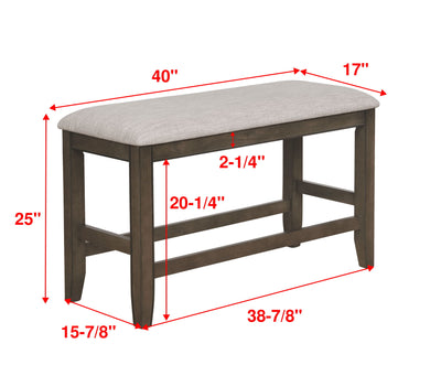 Fulton - Counter Height Bench - Grand Furniture GA