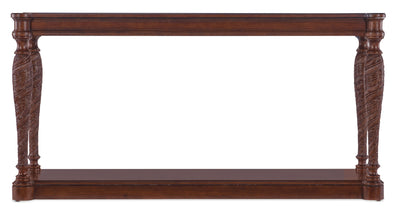 Charleston - Wood Traditional Console Table - Dark Brown