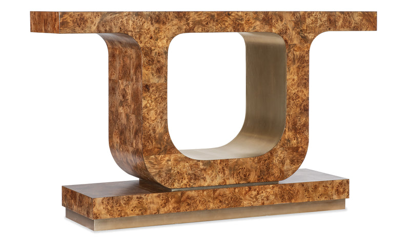 Melange - Burlesque Console Table - Light Brown