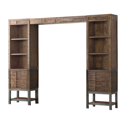 Andria - Entertainment Center - Reclaimed Oak - Grand Furniture GA