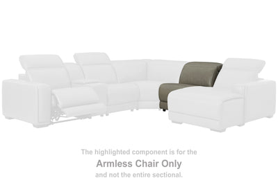 Correze - Gray - Armless Chair