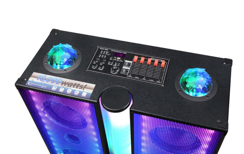Bluetooth Party Speaker with Wireless Mic & Beer Dispenser - Grand Furniture GA