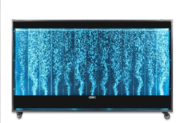Bluetooth TV STAND with Waterfall Front & Sound System - Grand Furniture GA