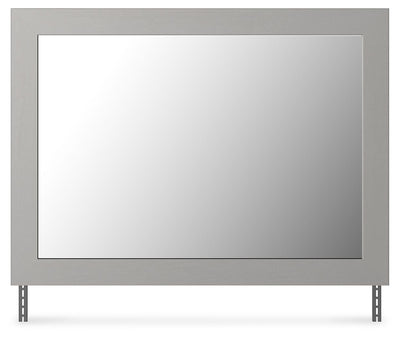 Cottonburg - Light Gray / White - Bedroom Mirror