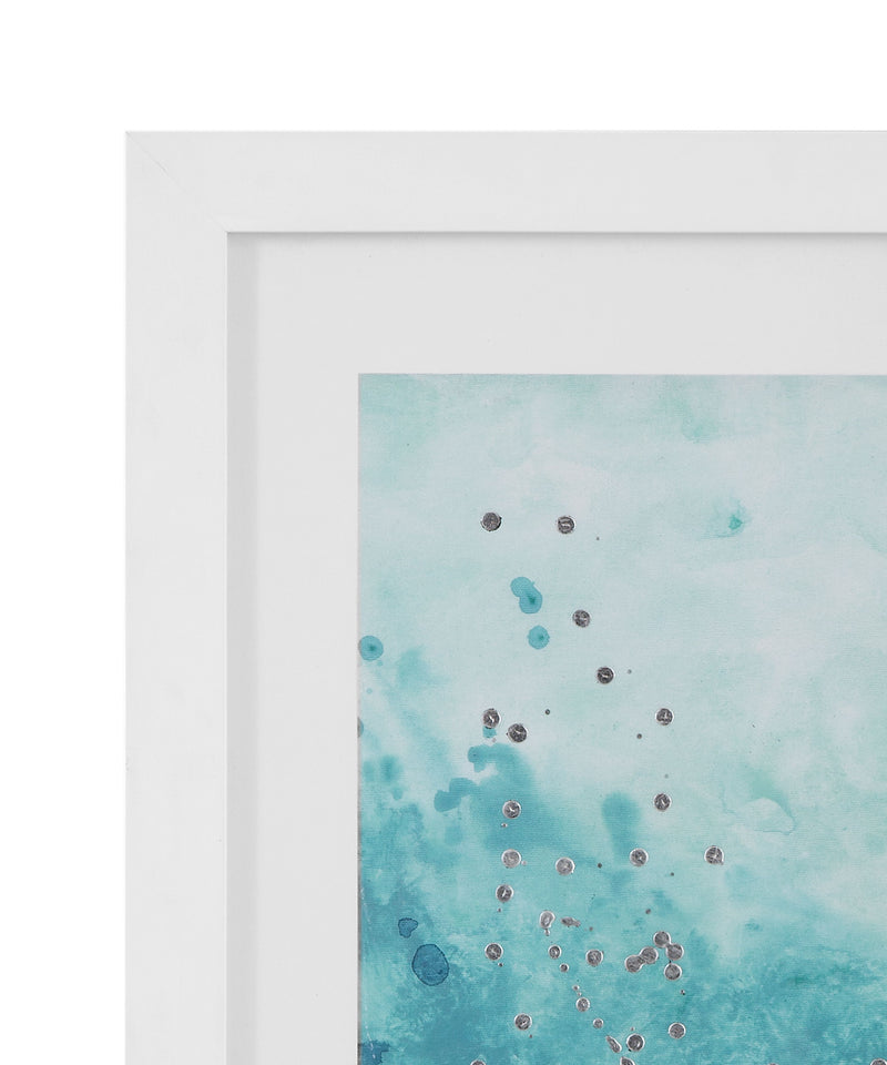 Sea Shimmer - Framed Print (Set of 2) - Blue