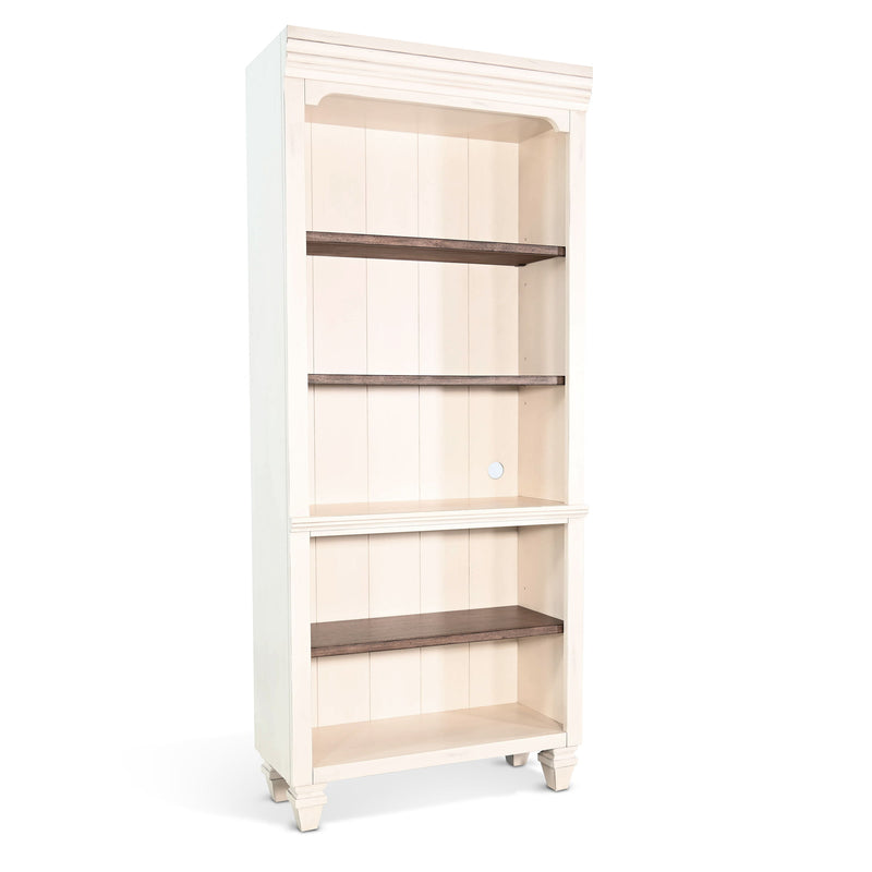 Pasadena - Open Bookcase - White