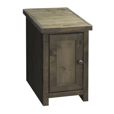 Joshua Creek - 14" Chairside Table - Barnwood