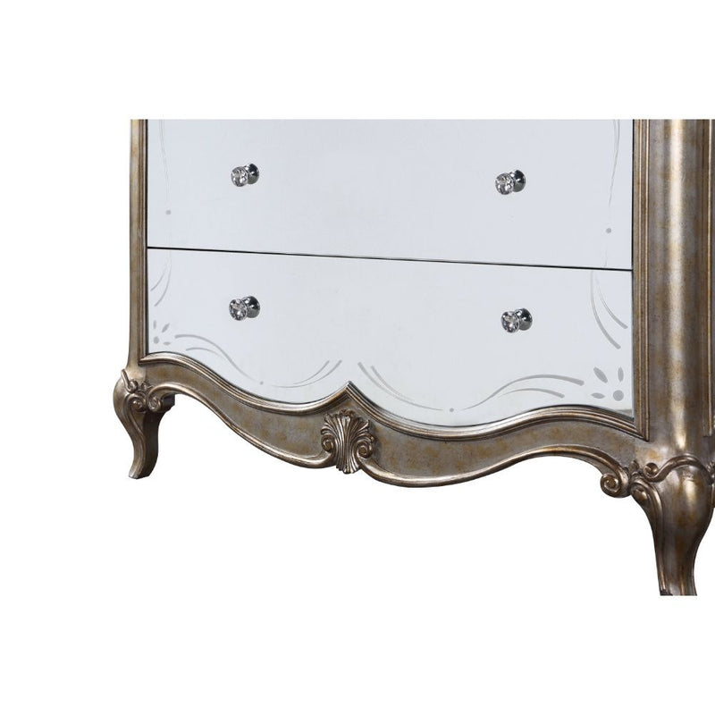 Esteban - Chest - Antique Champagne - Grand Furniture GA