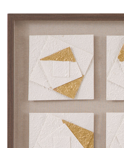 Framework - Wall Art - Light Brown / Gold