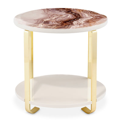 Ariana - End Table - Gold