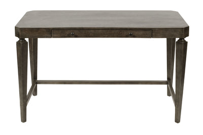 Adrian - Two Drawer Writing Desk - Rocky Road Gray