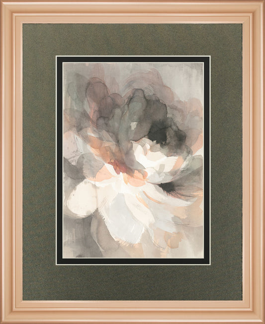 Abstract Peony By Danhui Nai - Dark Gray