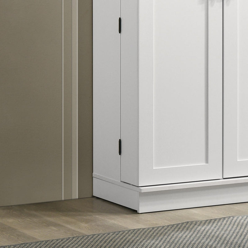 Lincoln - Storage Cabinet With Swing-Out Storage Door - White