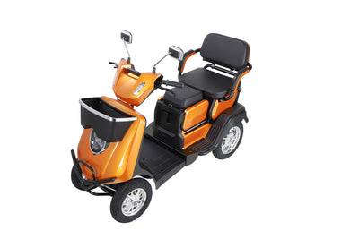 Heavy Duty 4 Wheel Mobility Scooters For Seniors & Adults 500 Lbs Capacity