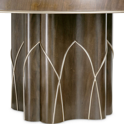 Villa Cherie - Round Dining Table - Hazelnut