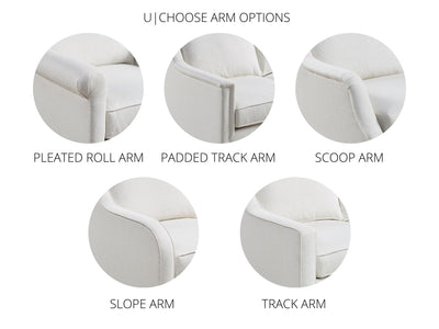 U Choose - Loveseat, Special Order - White