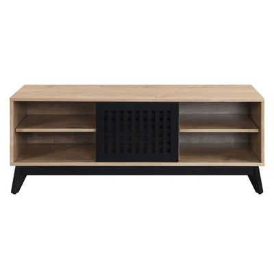 Gamaliel - TV Stand - Oak & Espresso Finish - Grand Furniture GA