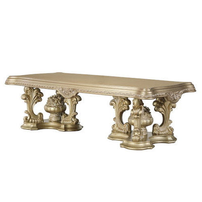 Seville - Dining Table - Gold Finish - Grand Furniture GA