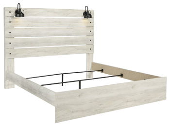 Cambeck - Whitewash - King Panel Footboard