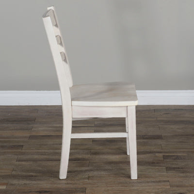 Bayside - Ladderback Chair - White