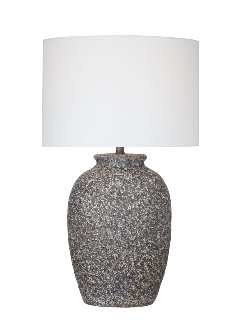 Trumbull - Table Lamp - Textured Gray