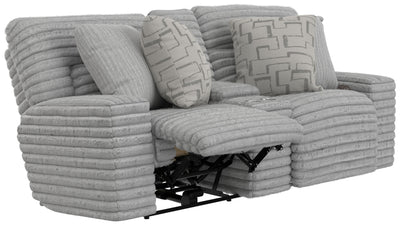 Lynx - Power Reclining Console Loveseat With Zero Gravity