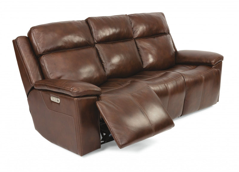 Chance - Power Reclining Sofa with Power Headrests - Grand Furniture GA