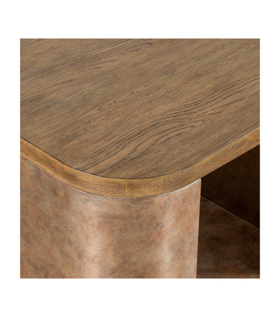 Steele - End Table - Light Brown