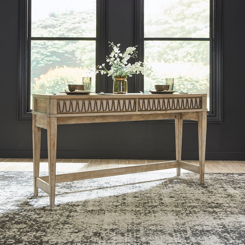 Devonshire - Console Bar Table - Weathered Sandstone