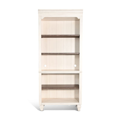 Pasadena - Open Bookcase - White