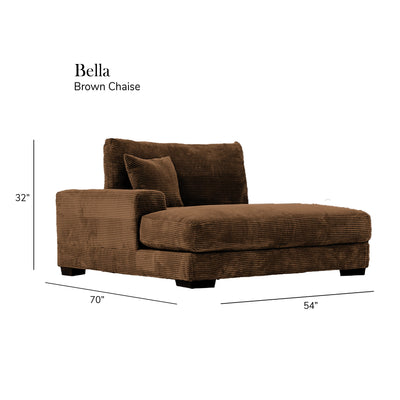 Bella - Corduroy Sectional