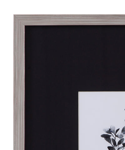 Brume Botanical - Framed Print (Set of 4) - Black / Gray