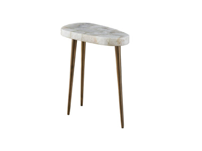 Erinn V x Universal - Fino Tall Side Table - White