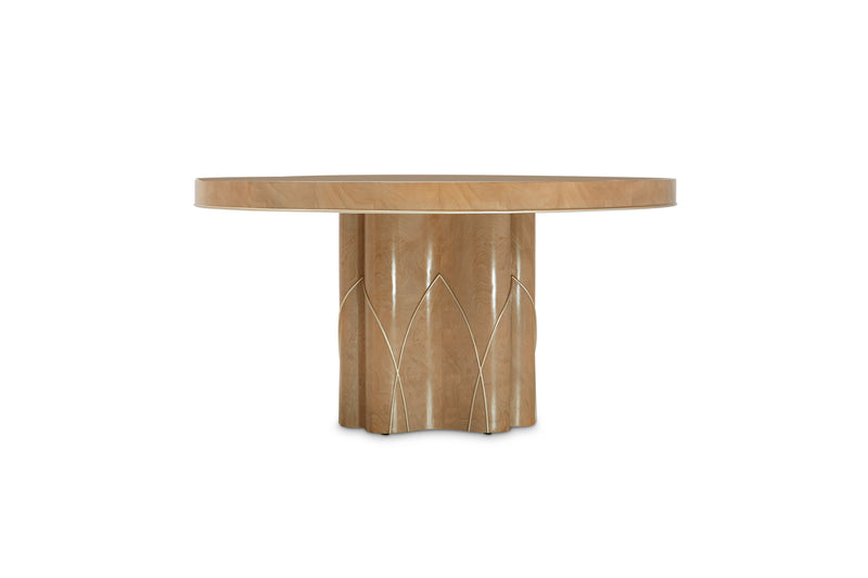 Villa Cherie - Round Dining Table - Caramel