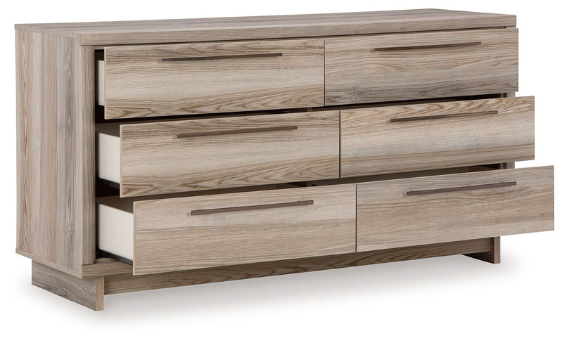 Hasbrick - Slat Panel Bedroom Set