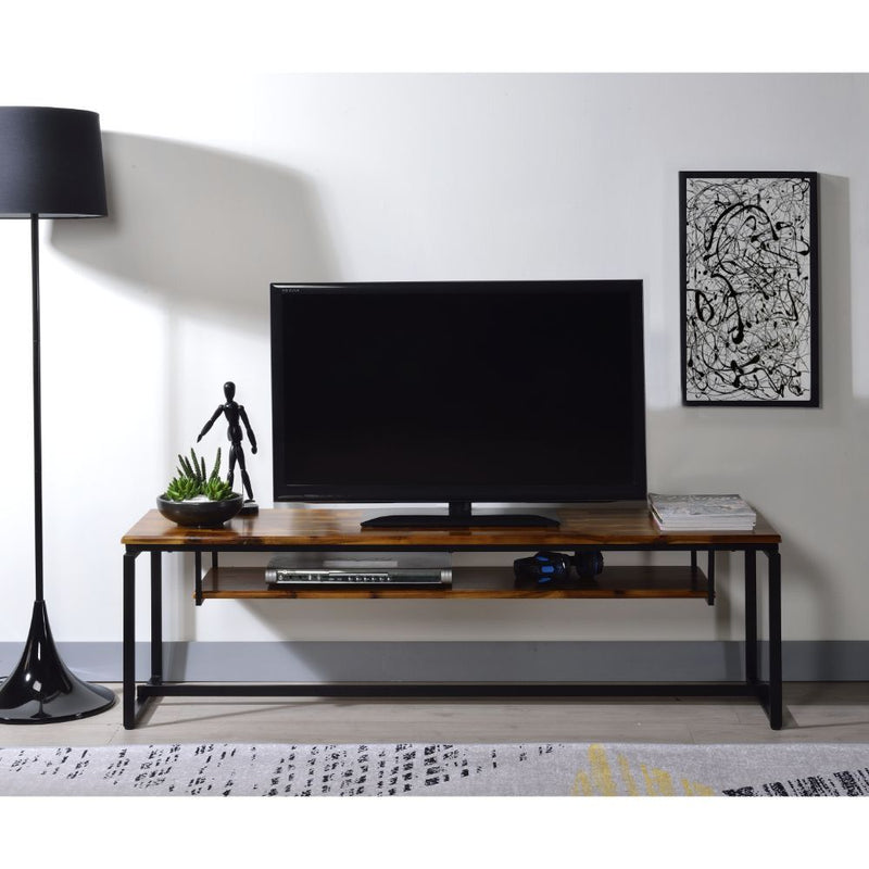 Jurgen - TV Stand - Oak & Black