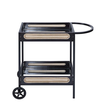 Colson - Serving Cart - Black Finish - Grand Furniture GA