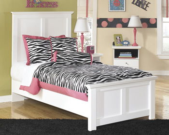 Bostwick - White - Twin Panel Footboard