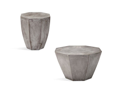 Babaloo - Octagonal End Table - Gray