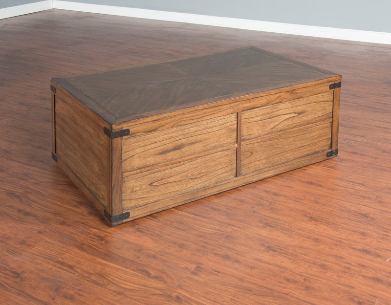 Safari - Coffee Table - Dark Brown