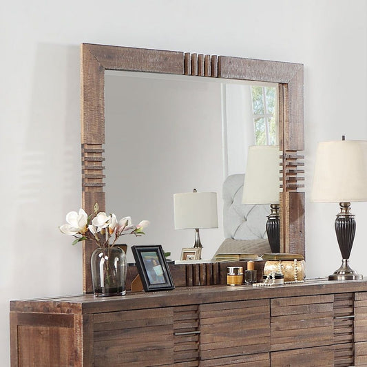 Andria - Mirror - Reclaimed Oak - Grand Furniture GA