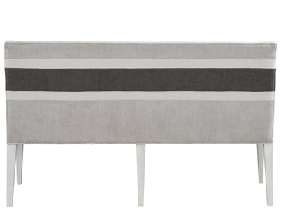 Modern Farmhouse - Peyton Banquette - Pearl Silver