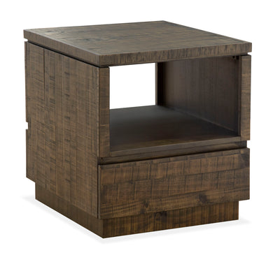 Baisden - Rectangular End Table - Tobacco