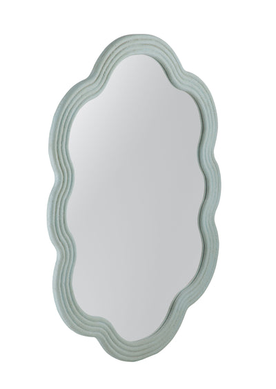 Arianna - Wall Mirror - Matte Light Blue