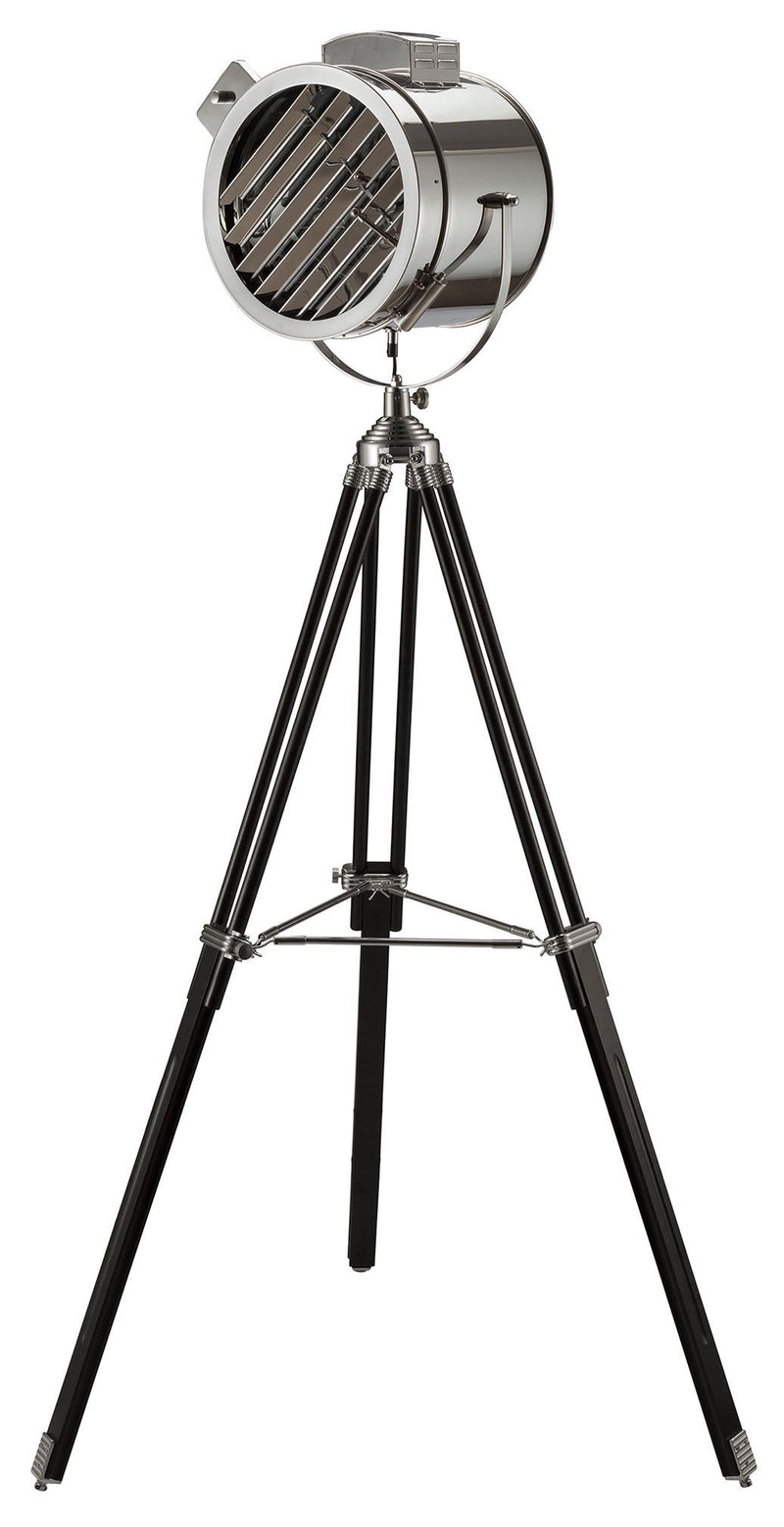 Cinema - Floor Lamp - Black & Chrome - Grand Furniture GA