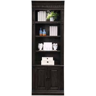 Washington Heights - Open Top Bookcase (32") - Washed Charcoal