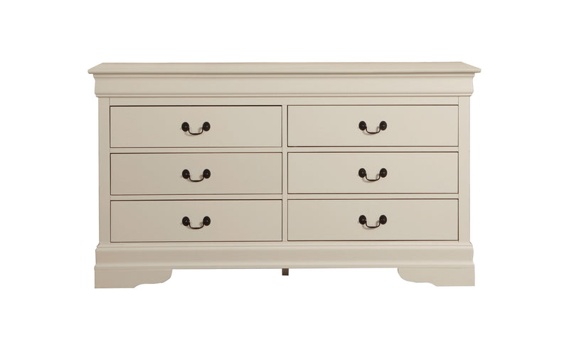 Louis Phillipe - 6-Drawer Dresser